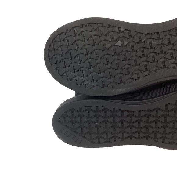 No Bull Superfabric Chukka Men's Sz 8/Women's Sz 9.5 Black Mid Shoes Gum Sole - Picture 9 of 11